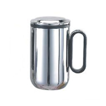 Taza de doble pared de acero inoxidable con filtro 550ml de té